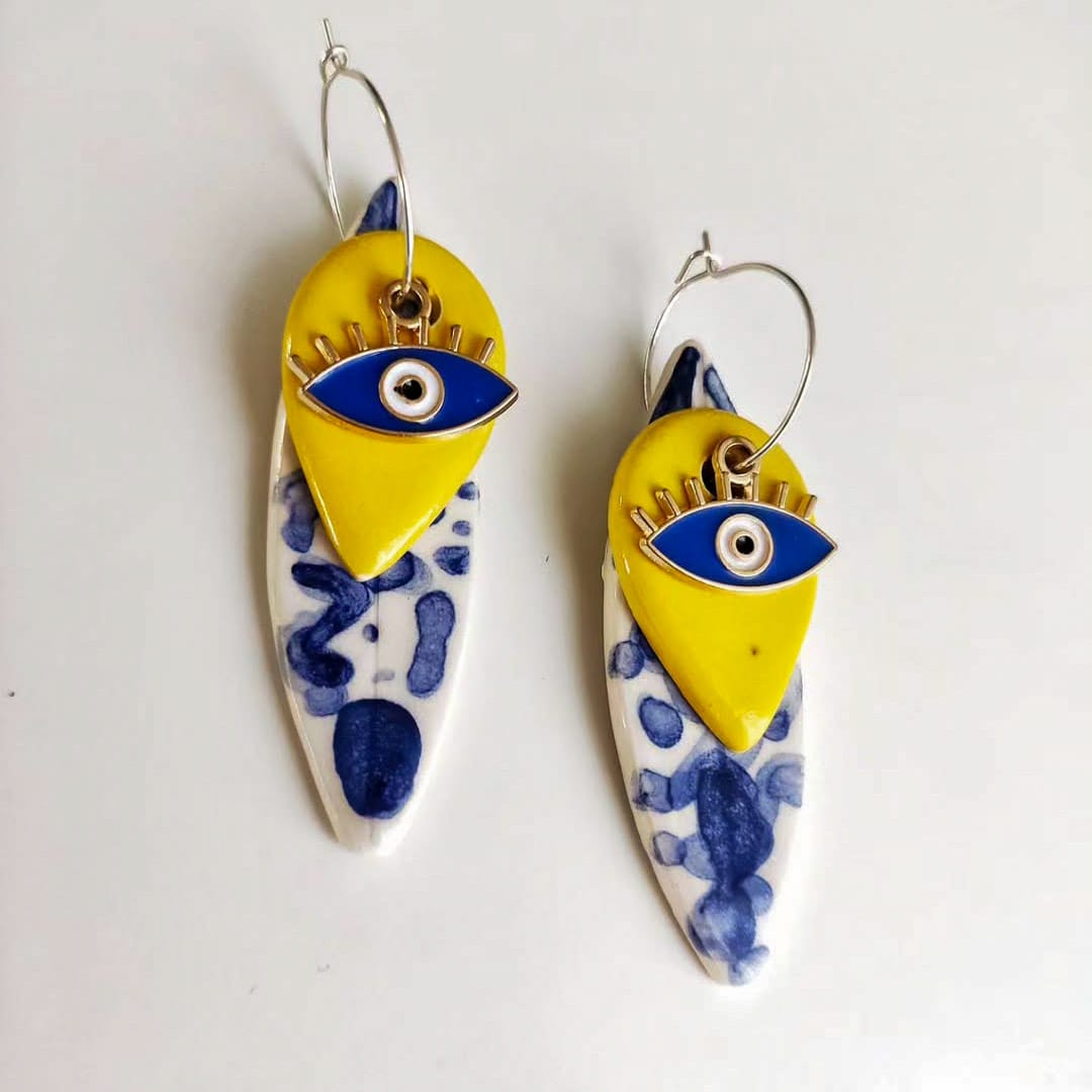 Pendientes artesanales 4